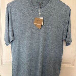 Patagonia Men’s Heather Sky Blue Short-Sleeve Crew Tee